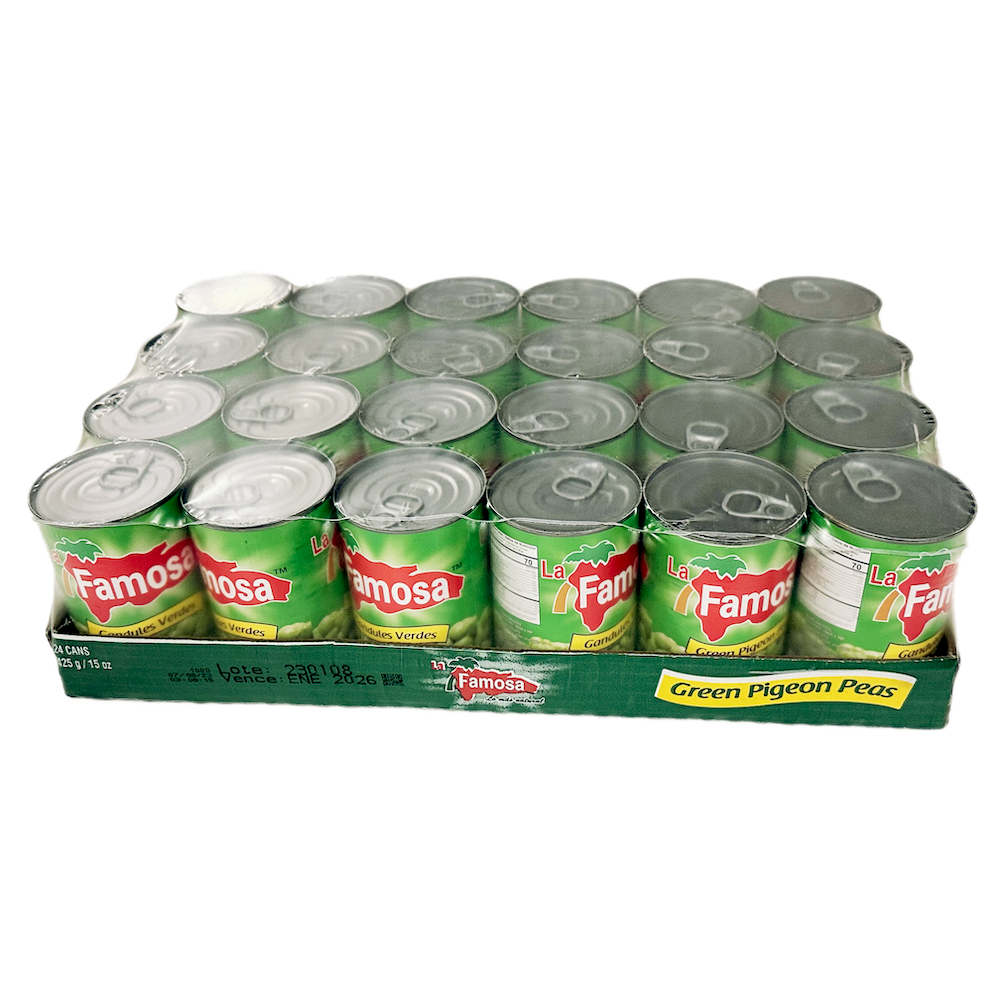 Gandules Verdes ORIGINAL  - Famosa - (24ppc) 425g